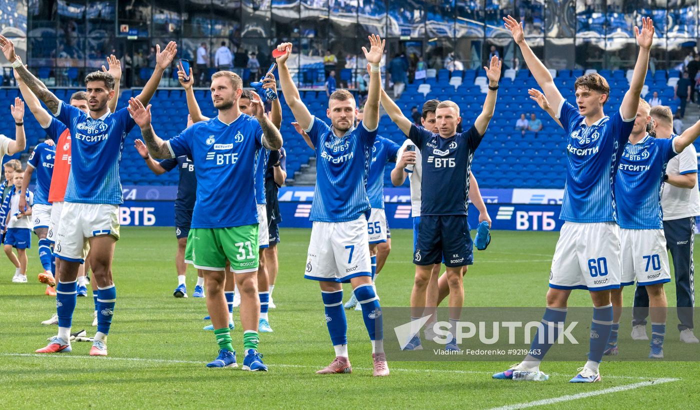 Russia Soccer Premier-League Dynamo - Dynamo Mkh