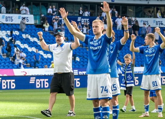 Russia Soccer Premier-League Dynamo - Dynamo Mkh