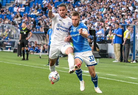 Russia Soccer Premier-League Dynamo - Dynamo Mkh