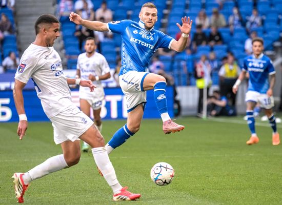 Russia Soccer Premier-League Dynamo - Dynamo Mkh