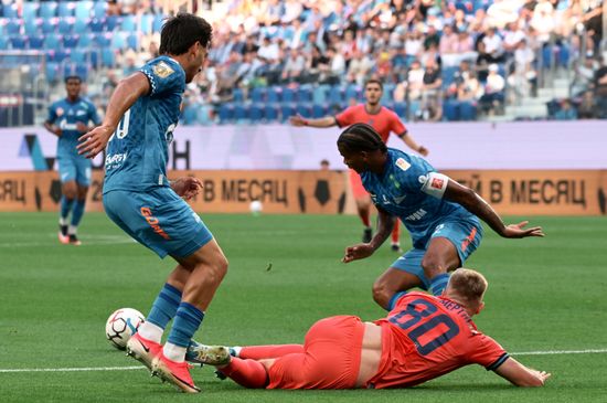Russia Soccer Premier-League Zenit - Rodina