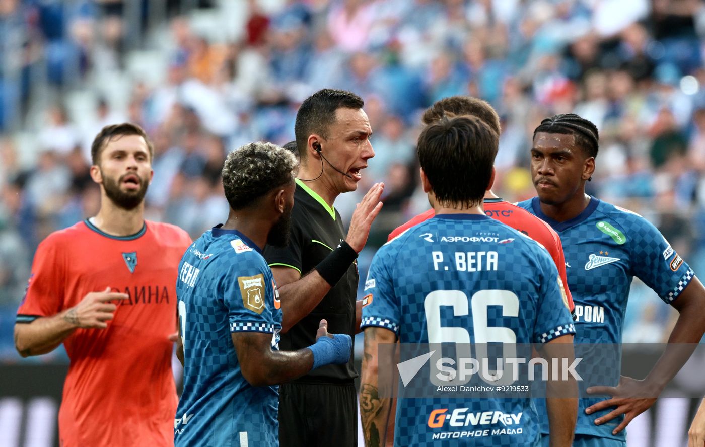 Russia Soccer Premier-League Zenit - Rodina