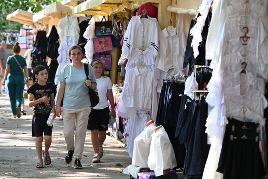 Russia New Academic Year Preparations