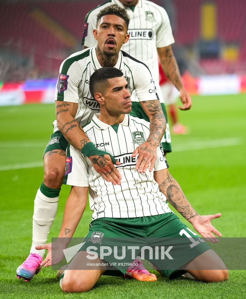 Russia Soccer Premier-League Spartak - Krasnodar