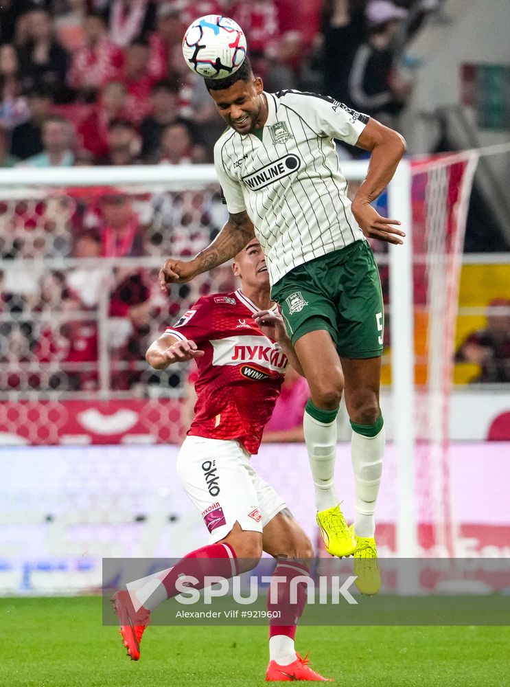 Russia Soccer Premier-League Spartak - Krasnodar