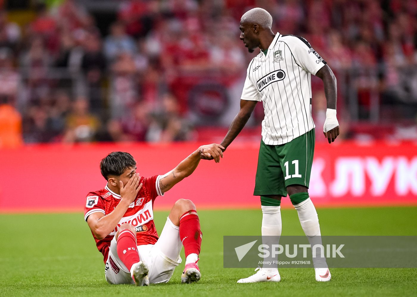 Russia Soccer Premier-League Spartak - Krasnodar
