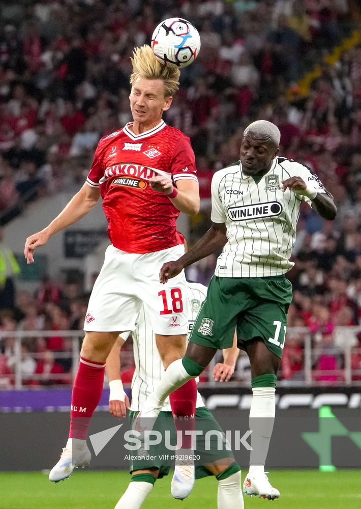 Russia Soccer Premier-League Spartak - Krasnodar