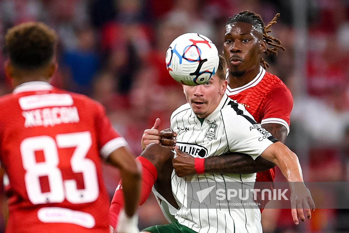 Russia Soccer Premier-League Spartak - Krasnodar