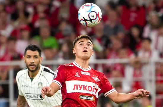 Russia Soccer Premier-League Spartak - Krasnodar