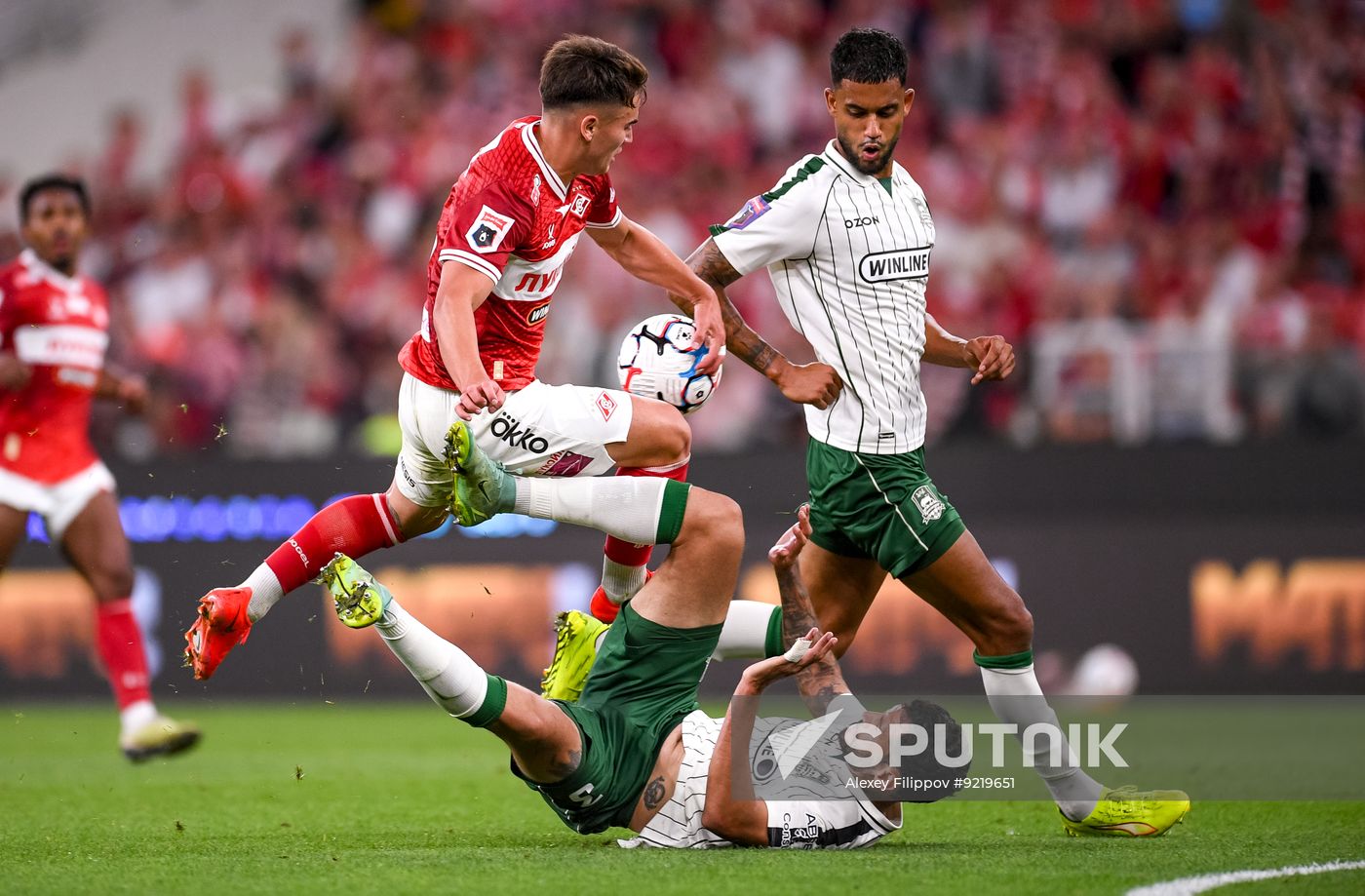 Russia Soccer Premier-League Spartak - Krasnodar