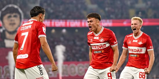 Russia Soccer Premier-League Spartak - Krasnodar