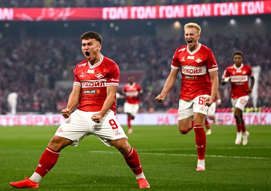Russia Soccer Premier-League Spartak - Krasnodar