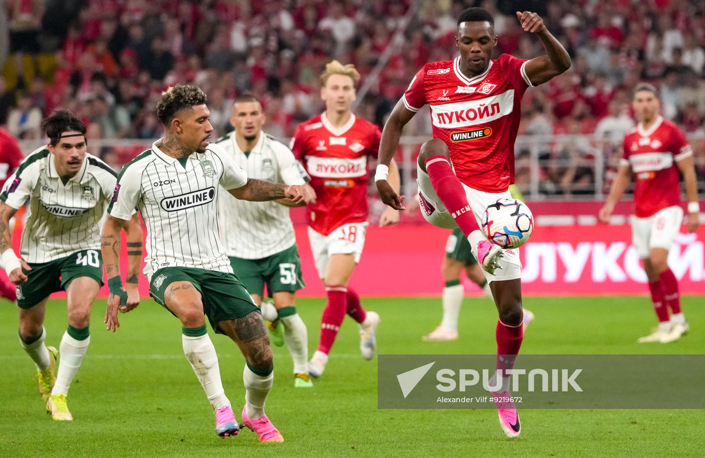 Russia Soccer Premier-League Spartak - Krasnodar