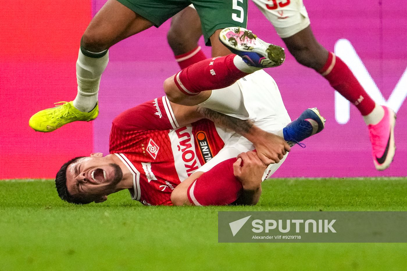 Russia Soccer Premier-League Spartak - Krasnodar