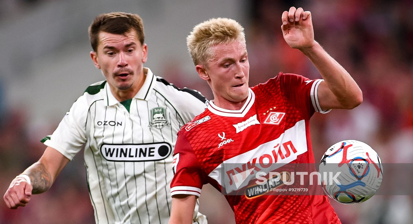 Russia Soccer Premier-League Spartak - Krasnodar