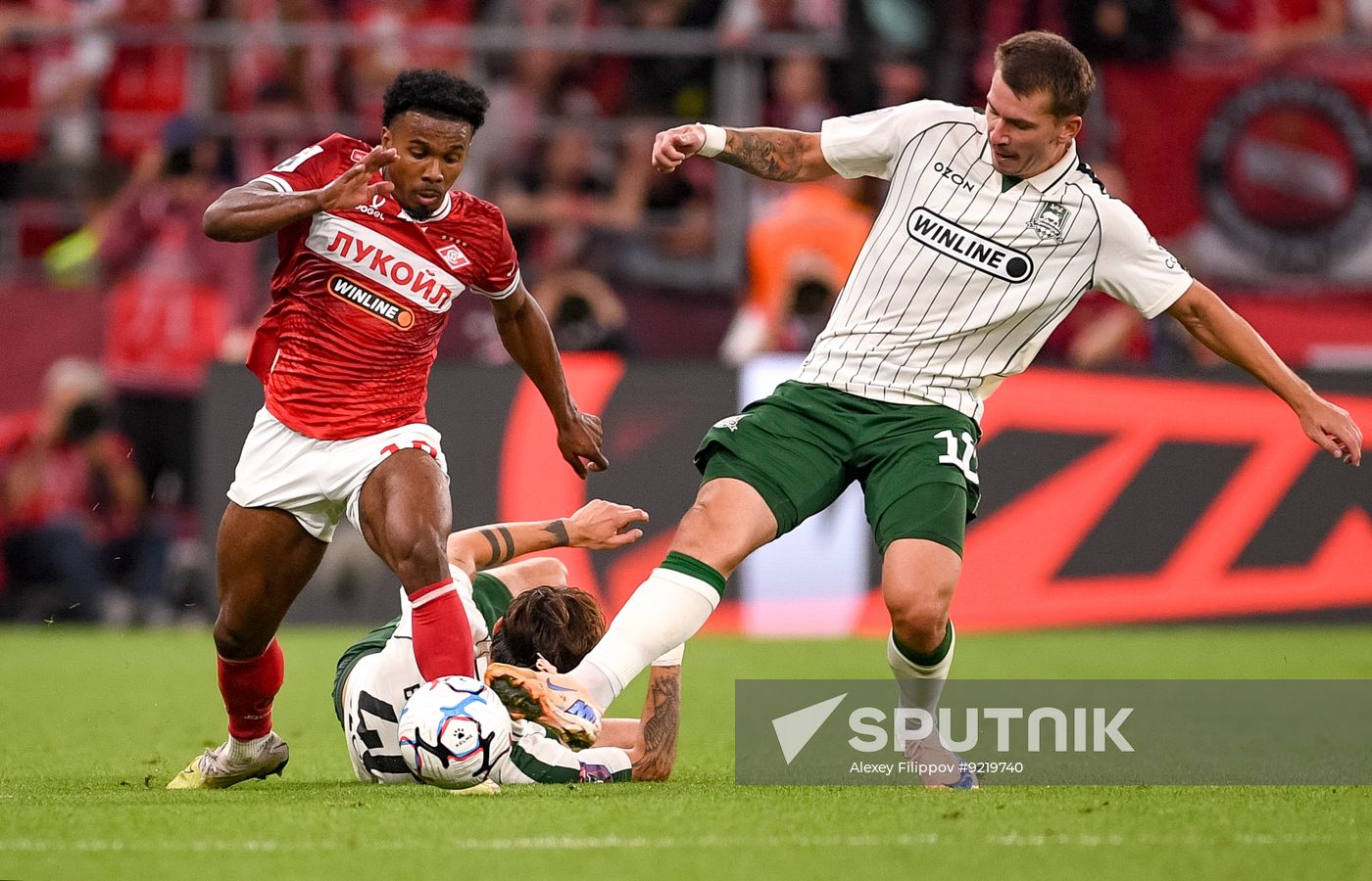 Russia Soccer Premier-League Spartak - Krasnodar