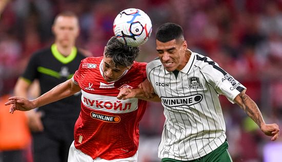 Russia Soccer Premier-League Spartak - Krasnodar