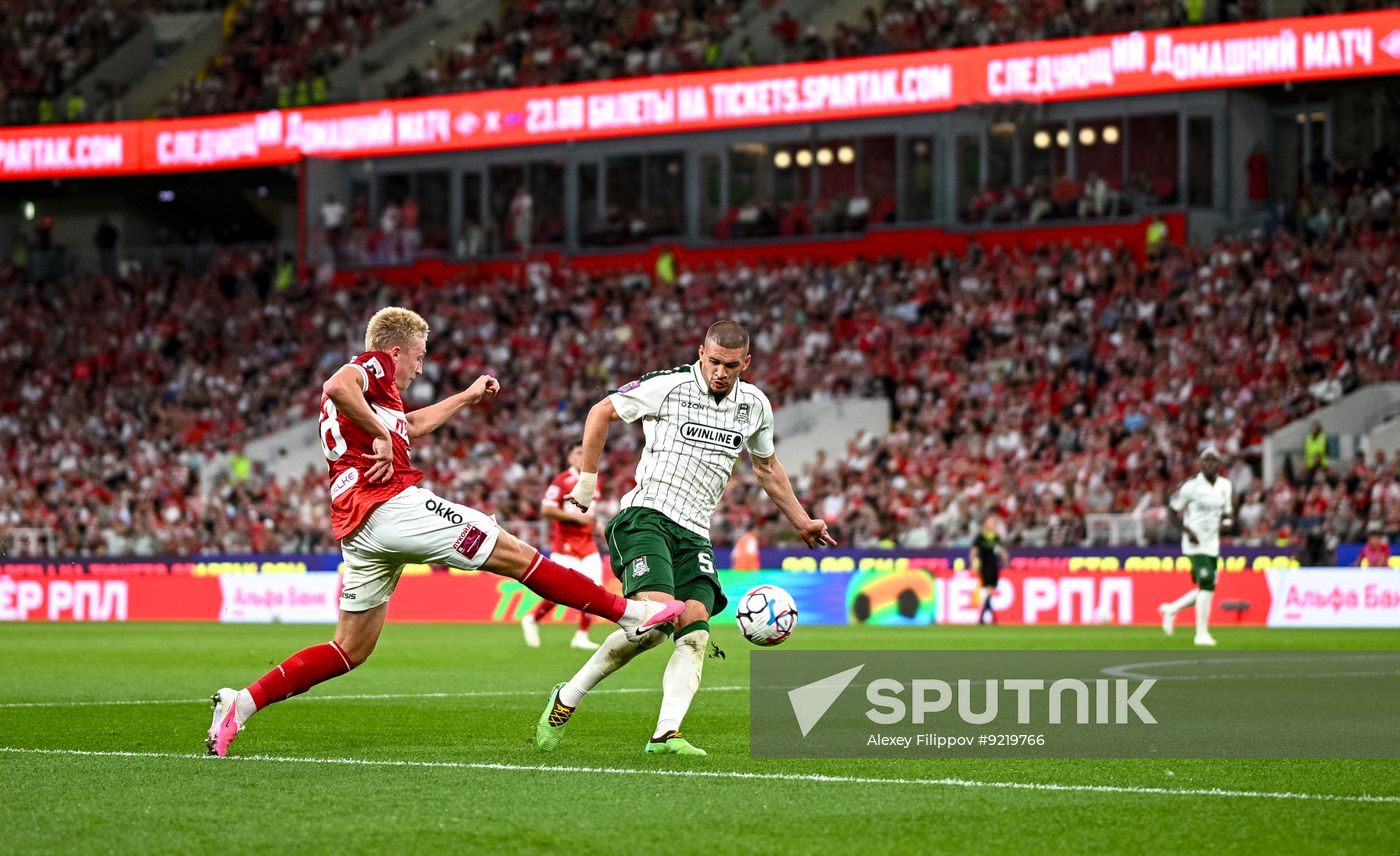 Russia Soccer Premier-League Spartak - Krasnodar