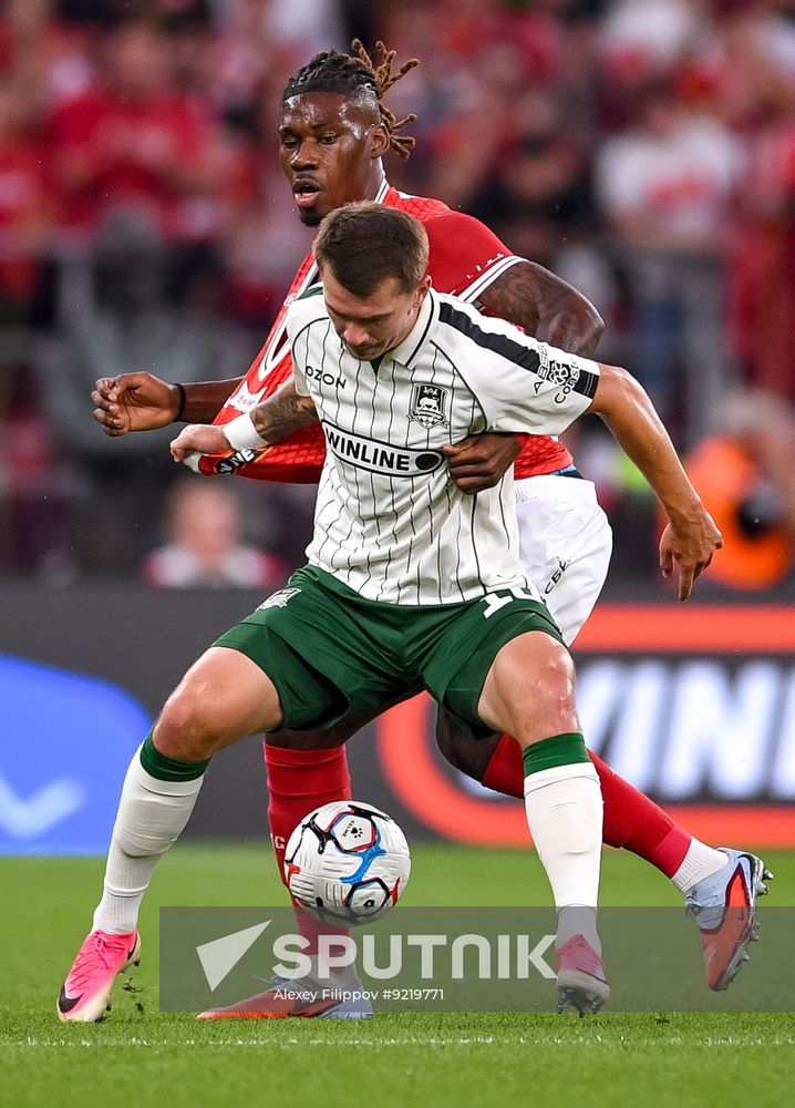 Russia Soccer Premier-League Spartak - Krasnodar
