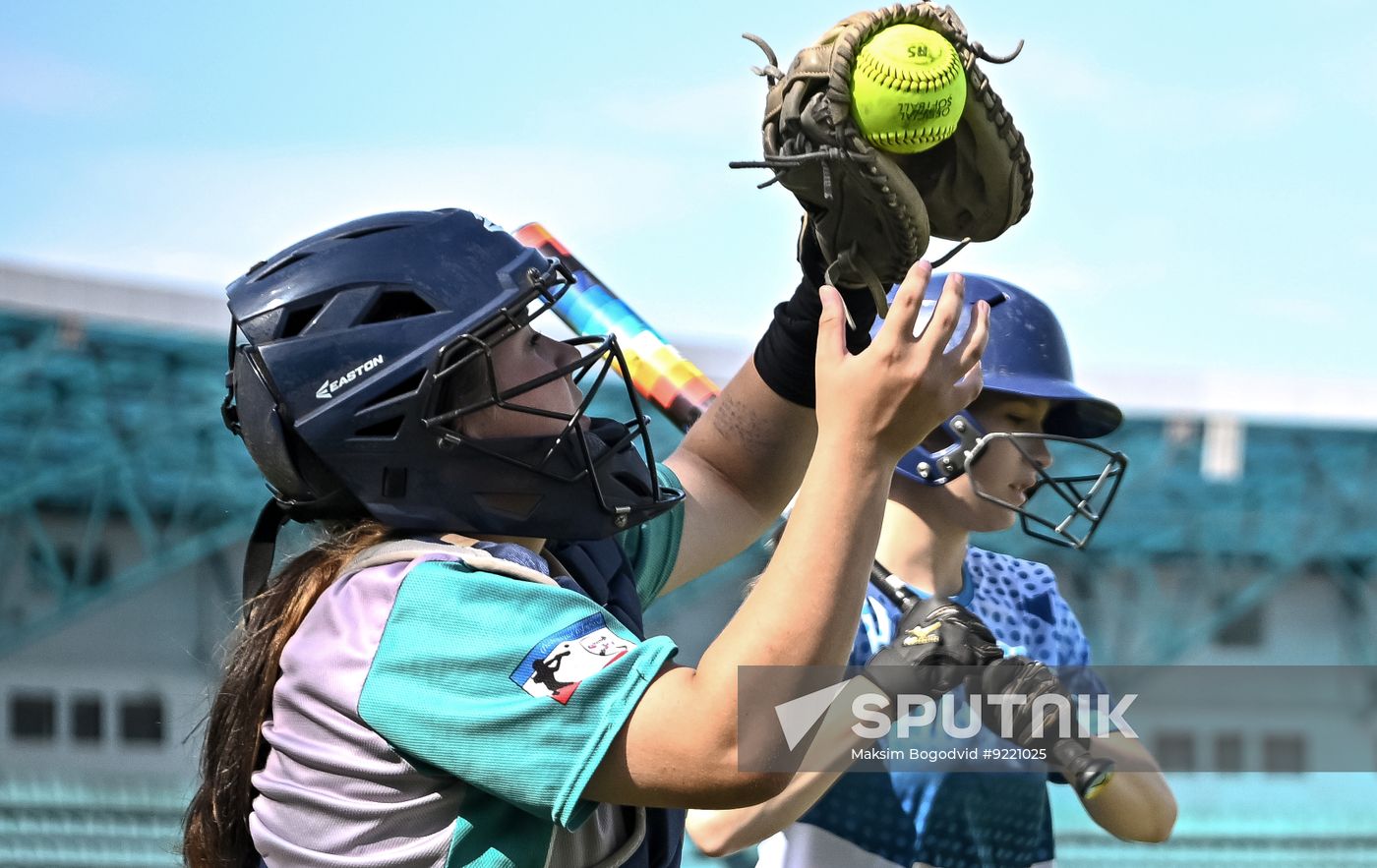 Russia Spartakiad Softball Women