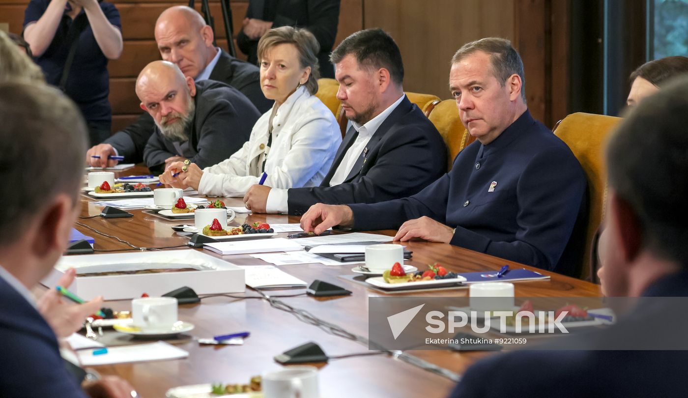 Russia Medvedev UR Party Expert Council