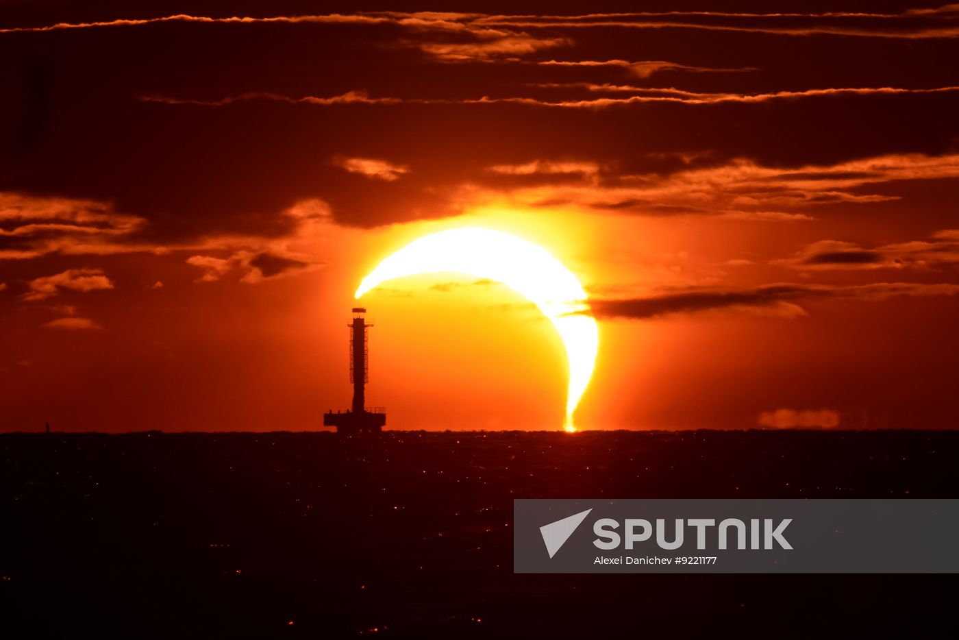 Russia Partial Solar Eclipse