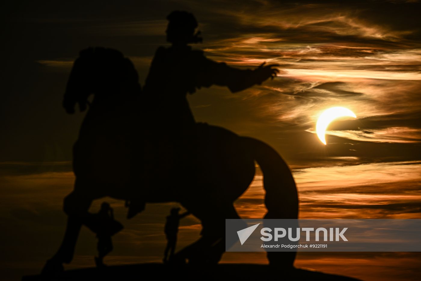 Russia Partial Solar Eclipse