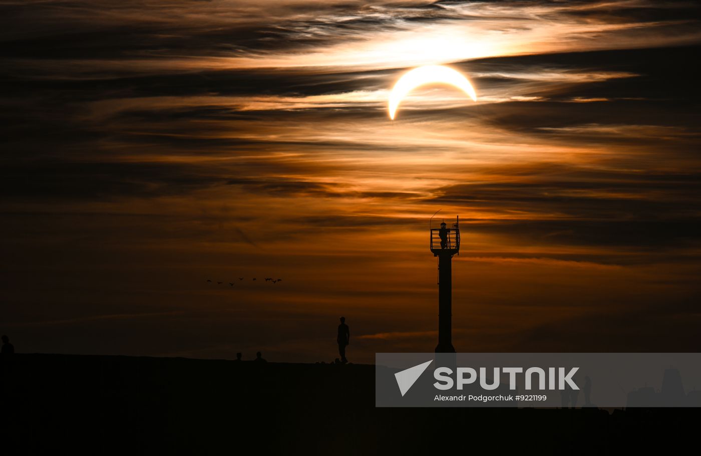 Russia Partial Solar Eclipse