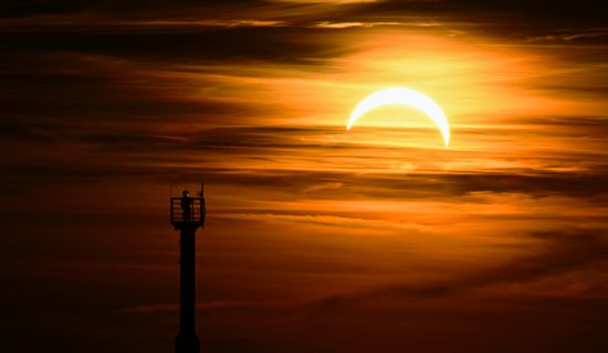 Russia Partial Solar Eclipse