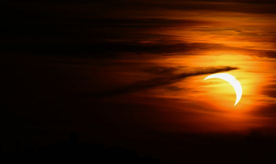 Russia Partial Solar Eclipse