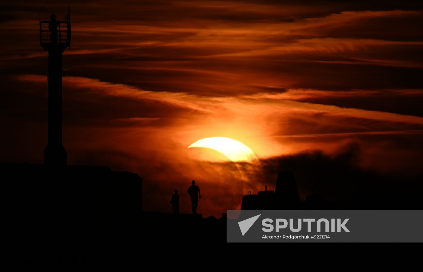 Russia Partial Solar Eclipse