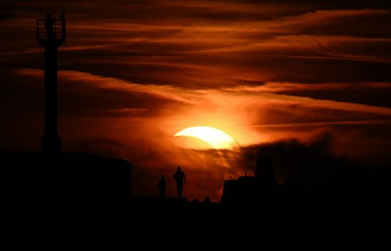 Russia Partial Solar Eclipse