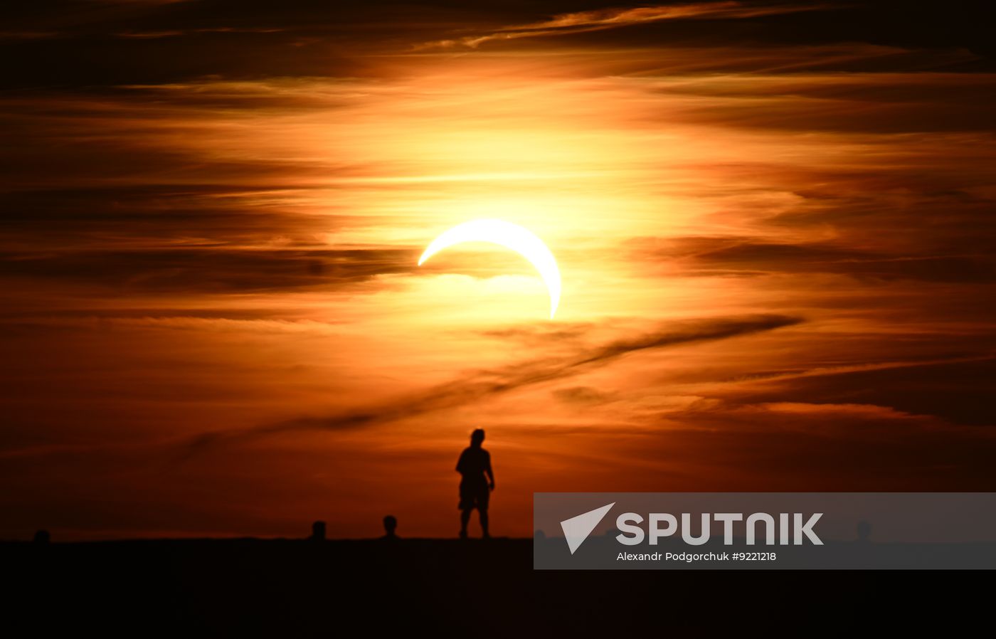 Russia Partial Solar Eclipse