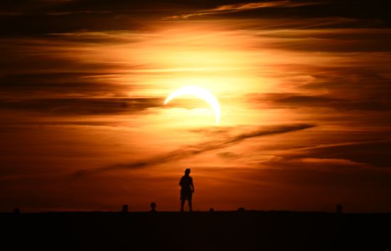 Russia Partial Solar Eclipse