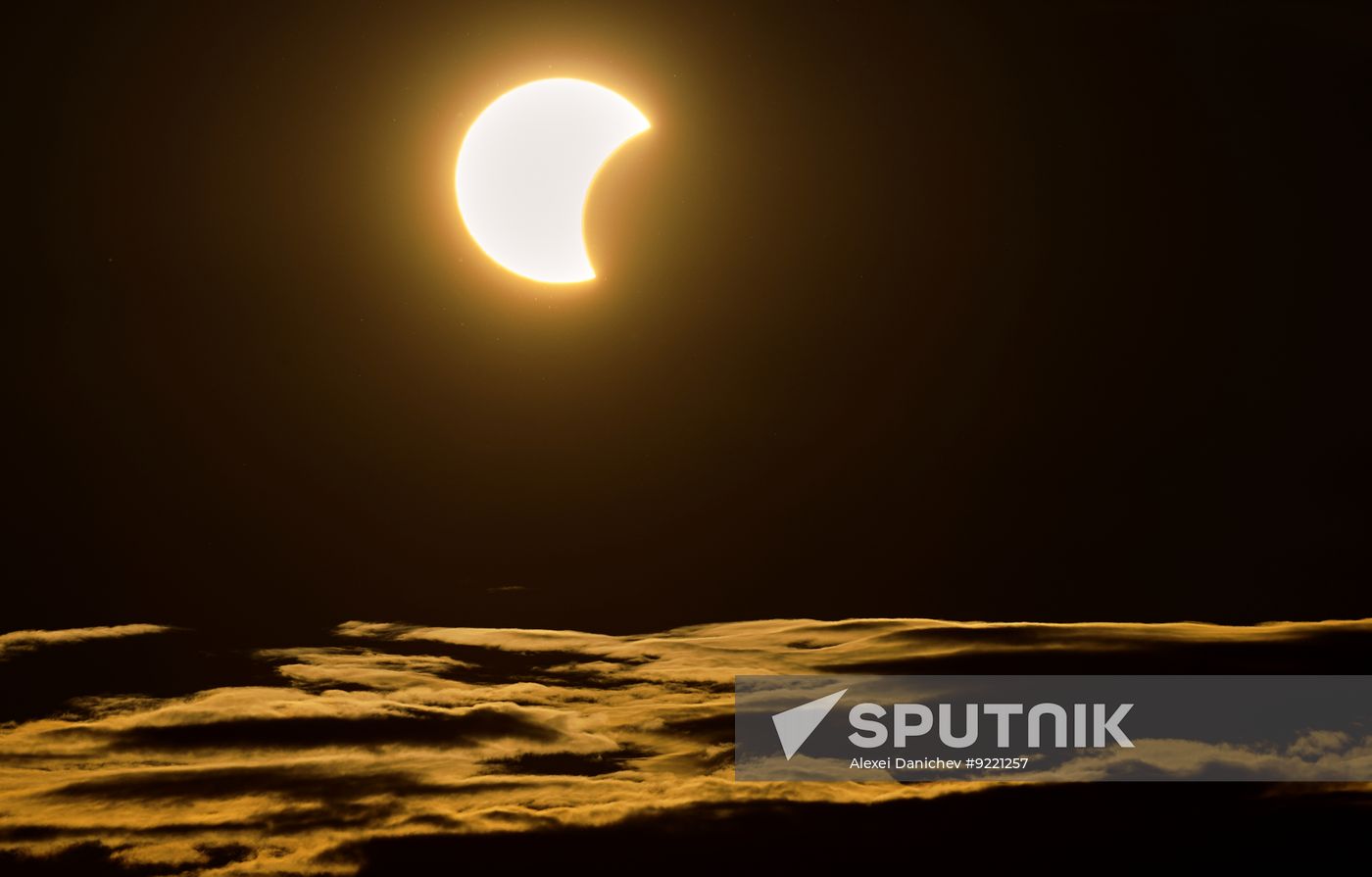 Russia Partial Solar Eclipse