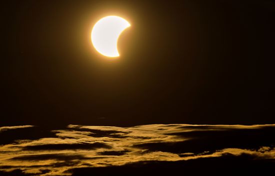 Russia Partial Solar Eclipse