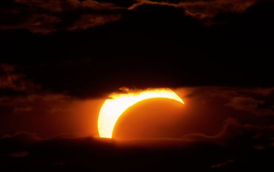 Russia Partial Solar Eclipse