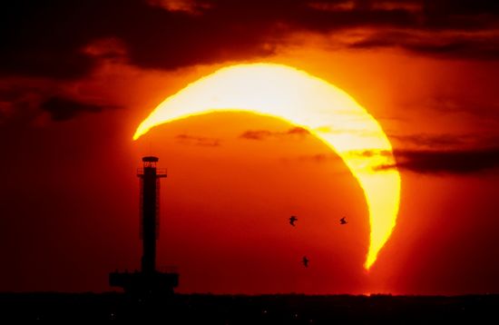 Russia Partial Solar Eclipse