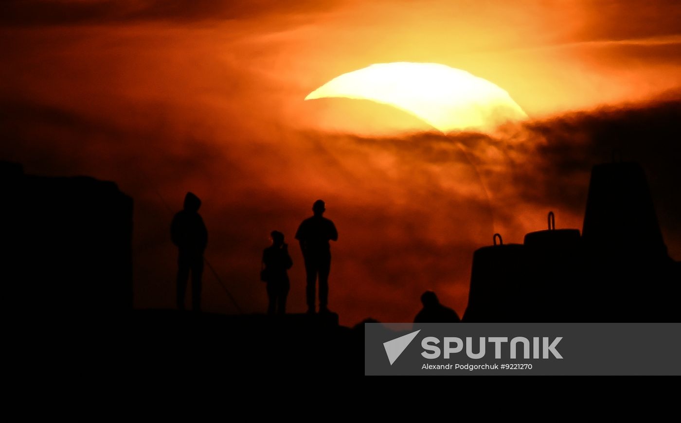 Russia Partial Solar Eclipse