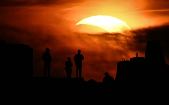 Russia Partial Solar Eclipse