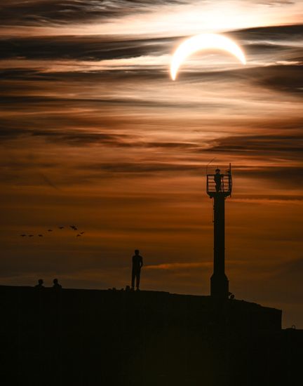 Russia Partial Solar Eclipse