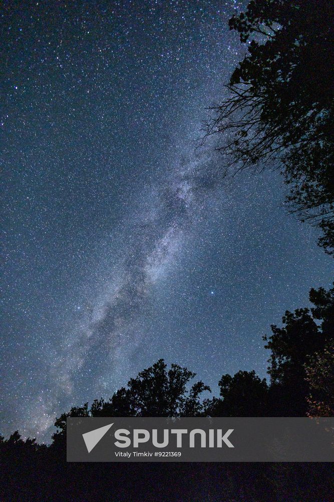 Russia Perseid Meteor Shower
