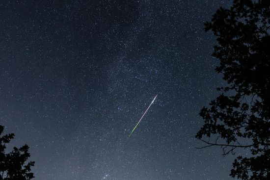 Russia Perseid Meteor Shower