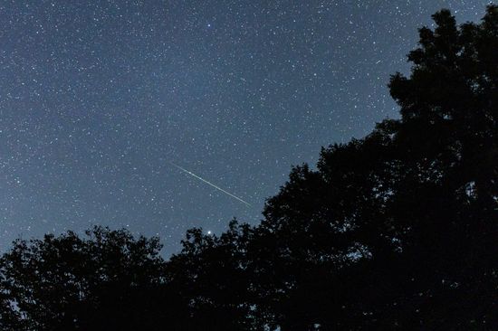 Russia Perseid Meteor Shower