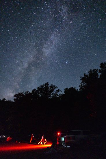 Russia Perseid Meteor Shower