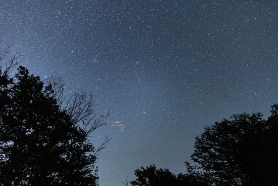 Russia Perseid Meteor Shower