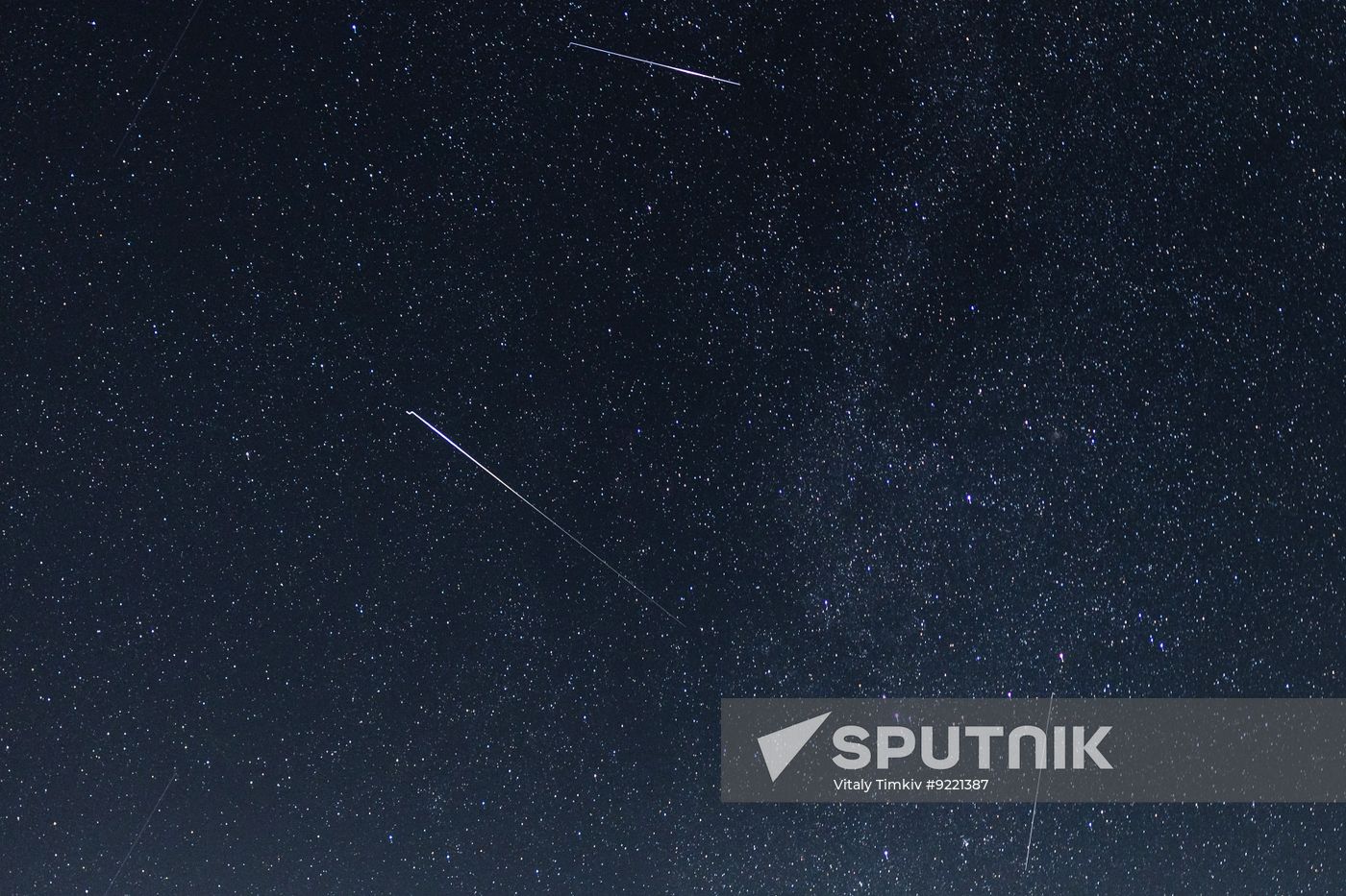 Russia Perseid Meteor Shower
