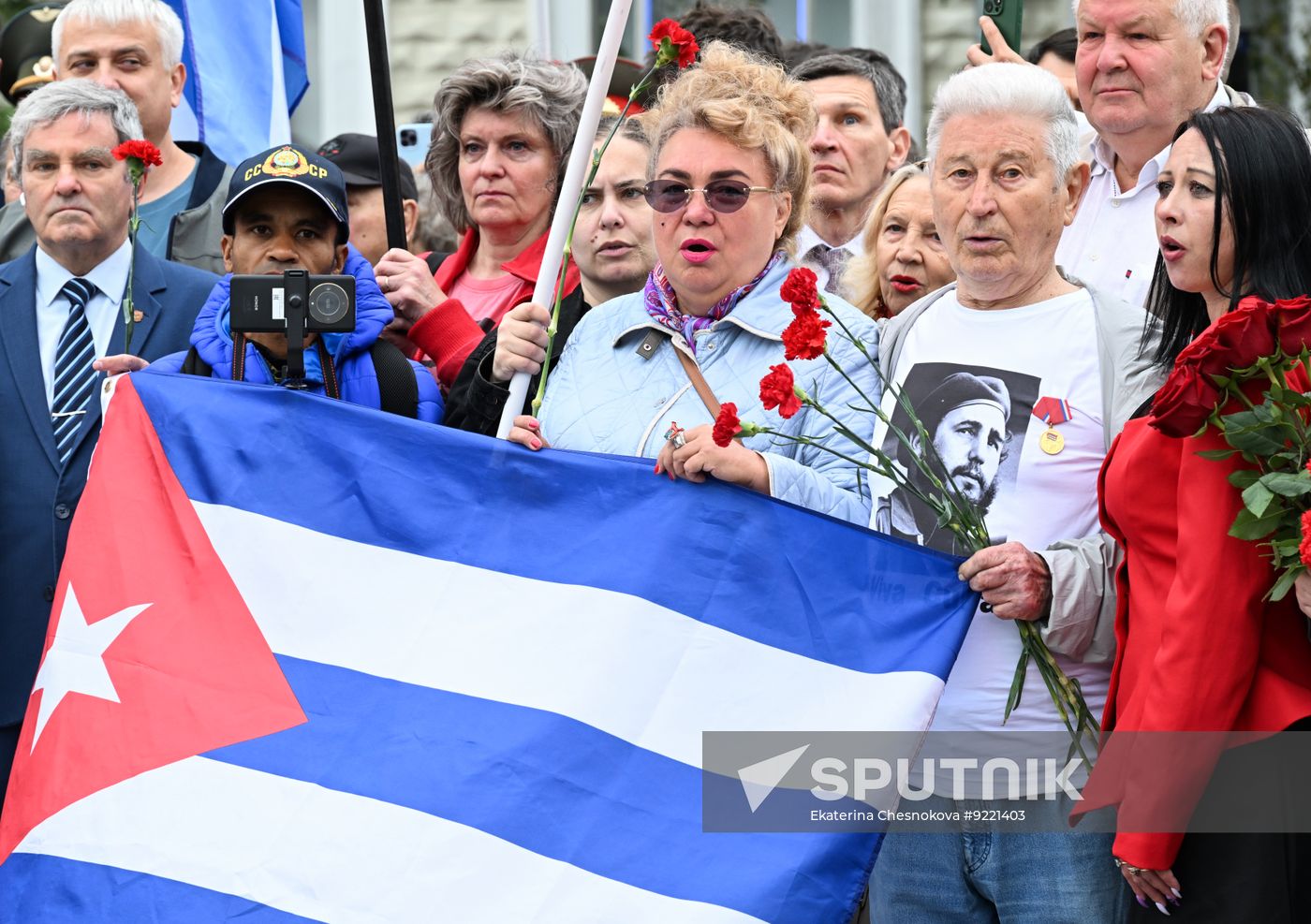 Russia Cuban Leader Castro Anniversary