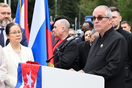 Russia Cuban Leader Castro Anniversary