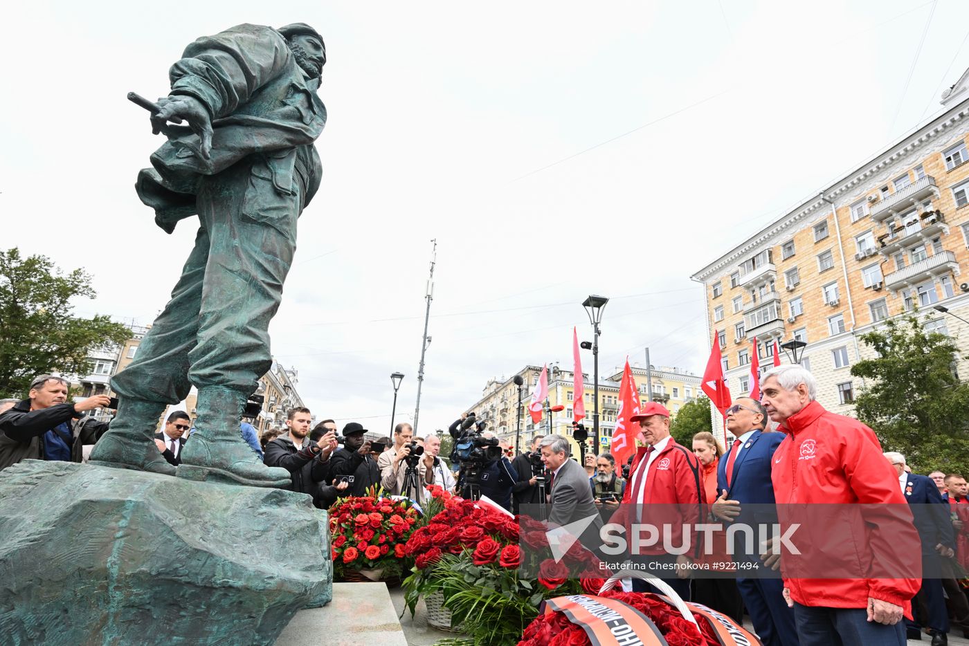 Russia Cuban Leader Castro Anniversary